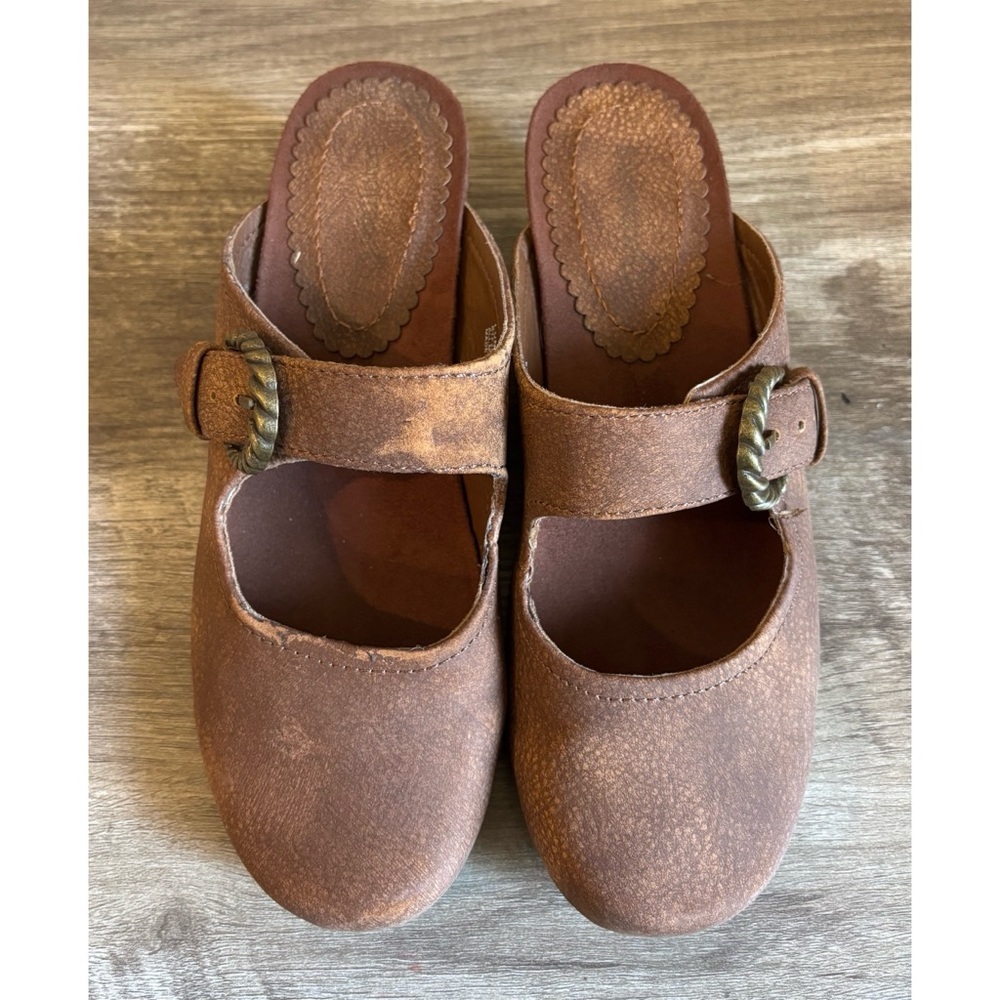 Baretraps Luna Mary Jane Mules Size 7